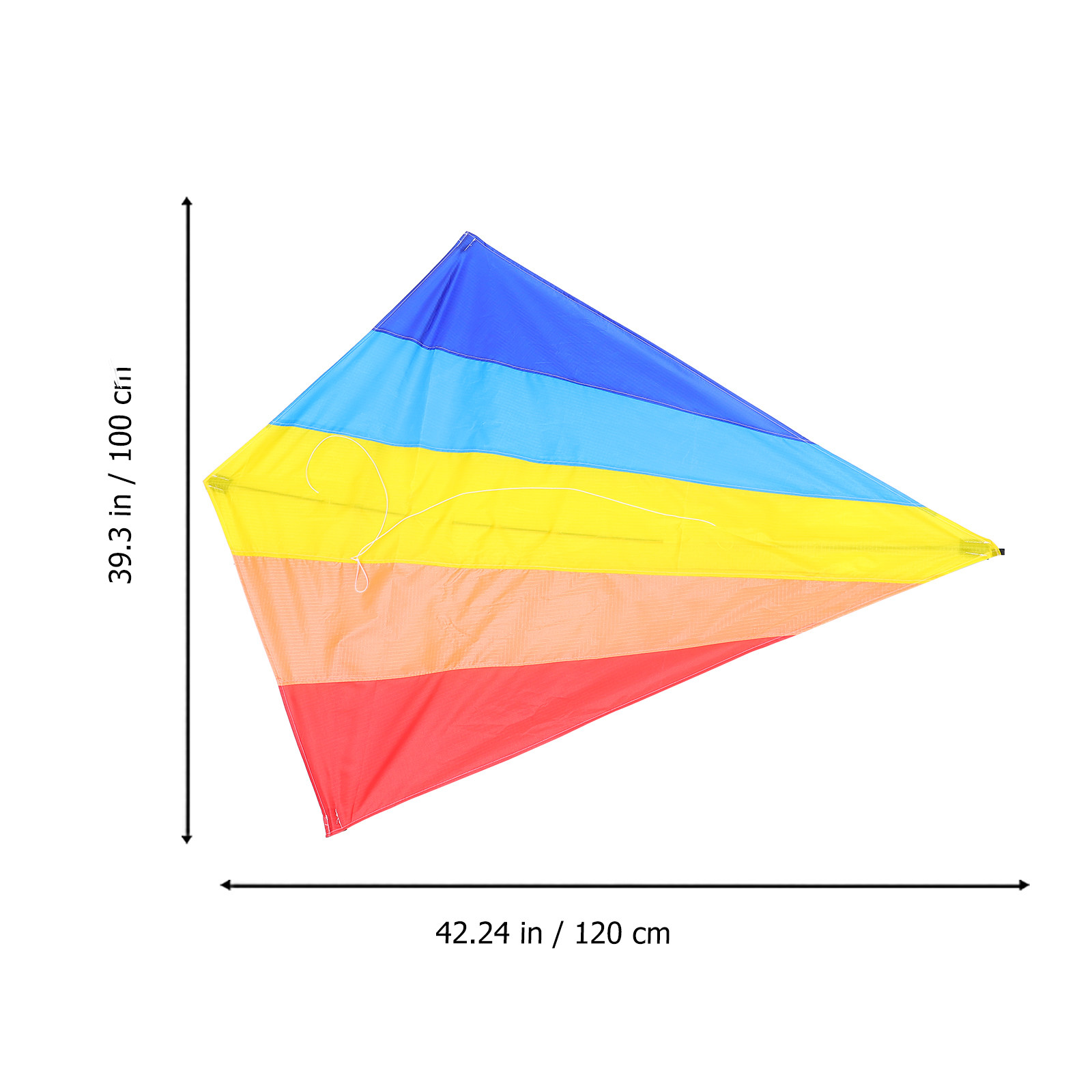 Shape Rainbow Kite with Long T - Kite Easy Fly Kids avis et prix