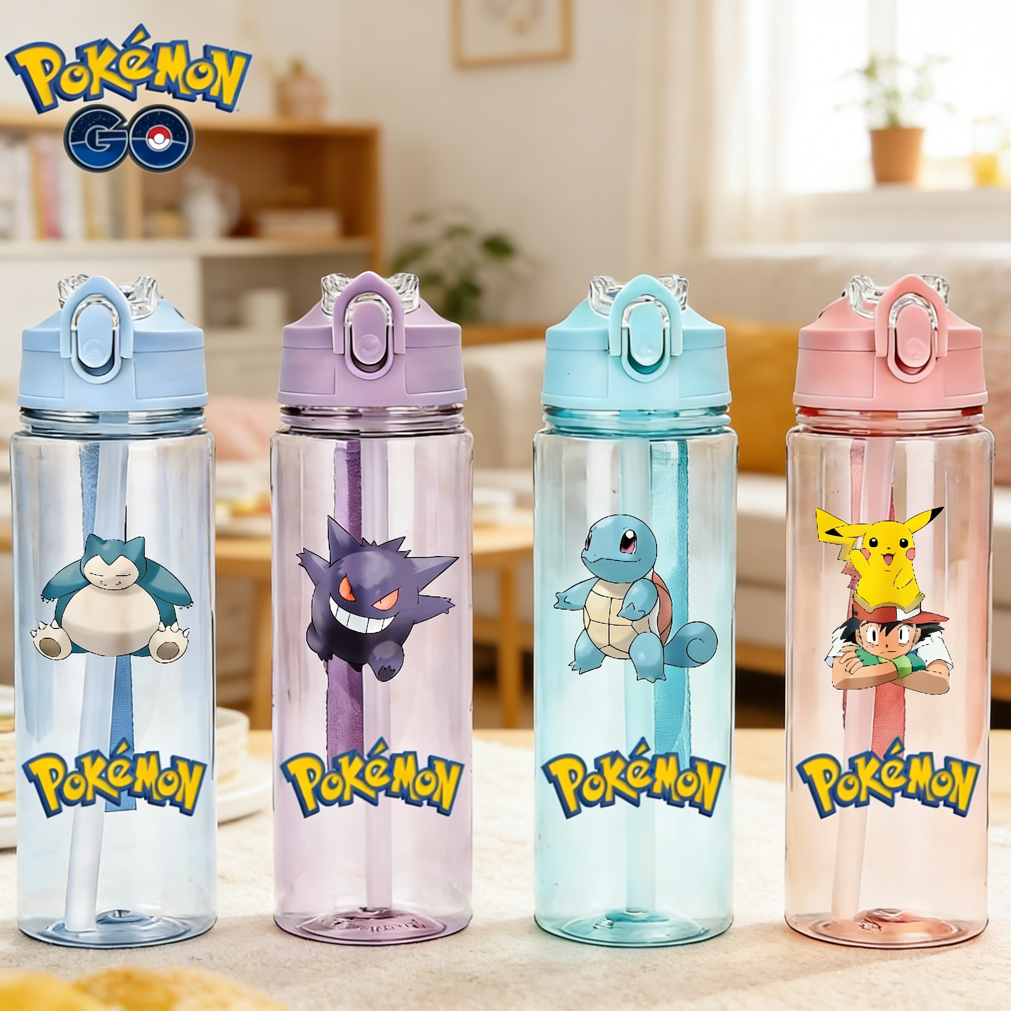 750ML New Pokemon Water Bottle - Kids Outdoor Movies avis et prix