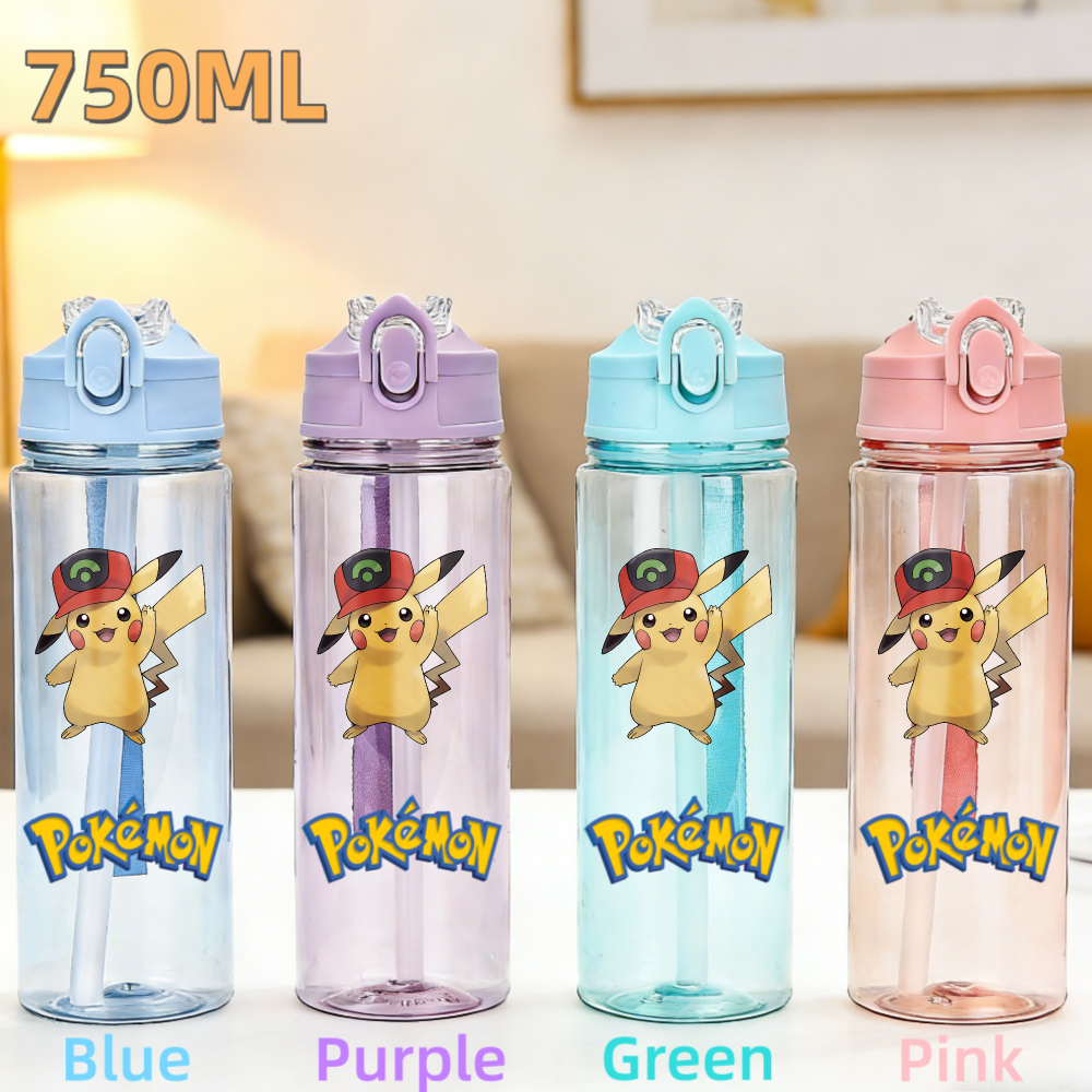 750ML New Pokemon Water Bottle - Kids Outdoor Movies avis et prix