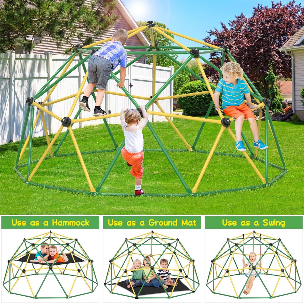 Climbing Dome, 10FT Dome Climb - Kids Outdoor Gym Equipment avis et prix