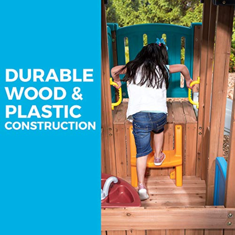 Woodland Adventure Playhouse & - Kids Outdoor Playset avis et prix