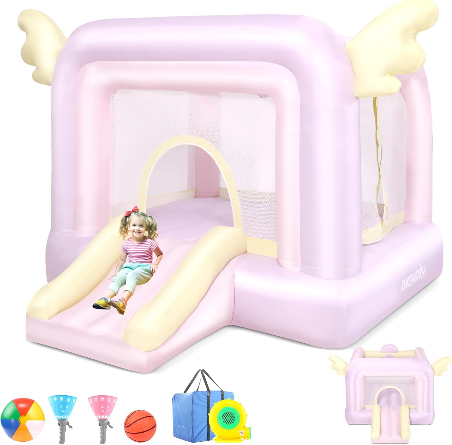 Inflatable Bouncy Castle with  - Kids Outdoor Gifts avis et prix