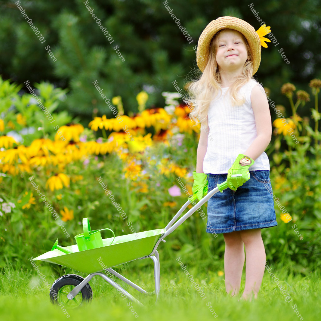 Kids Outdoor Wheelbarrow, Gree - Kids Outdoor Garden avis et prix