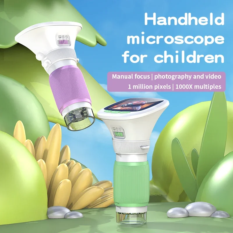 Kids Handheld Microscope with  - Kids Outdoor Microscope avis et prix