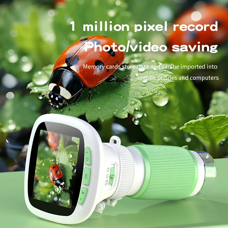 Kids Handheld Microscope with  - Kids Outdoor Microscope avis et prix