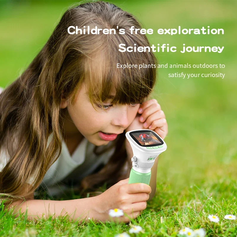 Kids Handheld Microscope with  - Kids Outdoor Microscope avis et prix