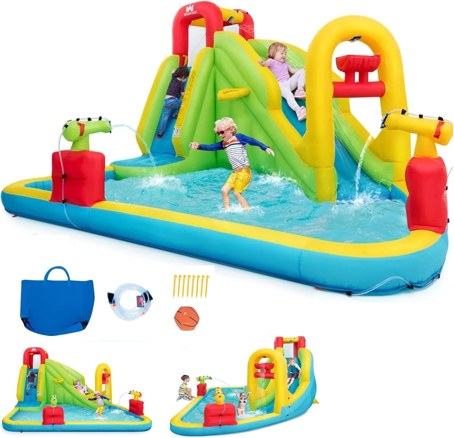 Mega Inflatable Water Park Bou - Kids Outdoor Gifts avis et prix