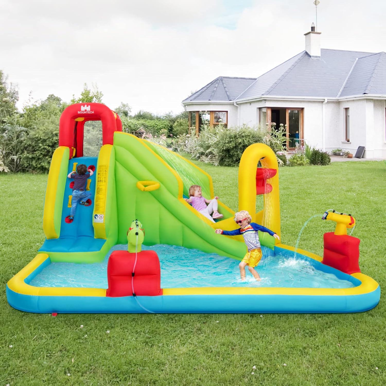 Mega Inflatable Water Park Bou - Kids Outdoor Gifts avis et prix