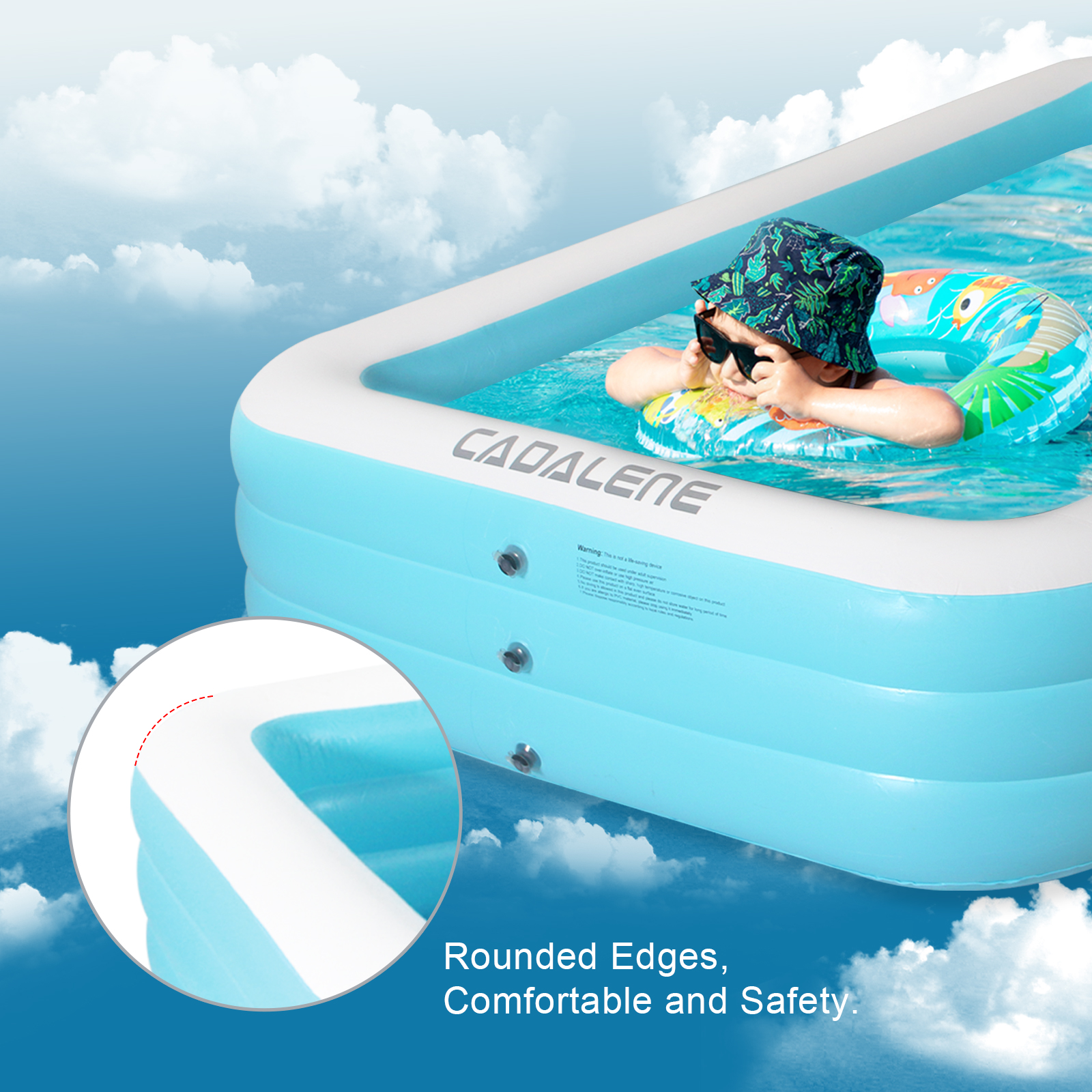 Inflatable swimming Pool for K - Kids Outdoor Garden avis et prix