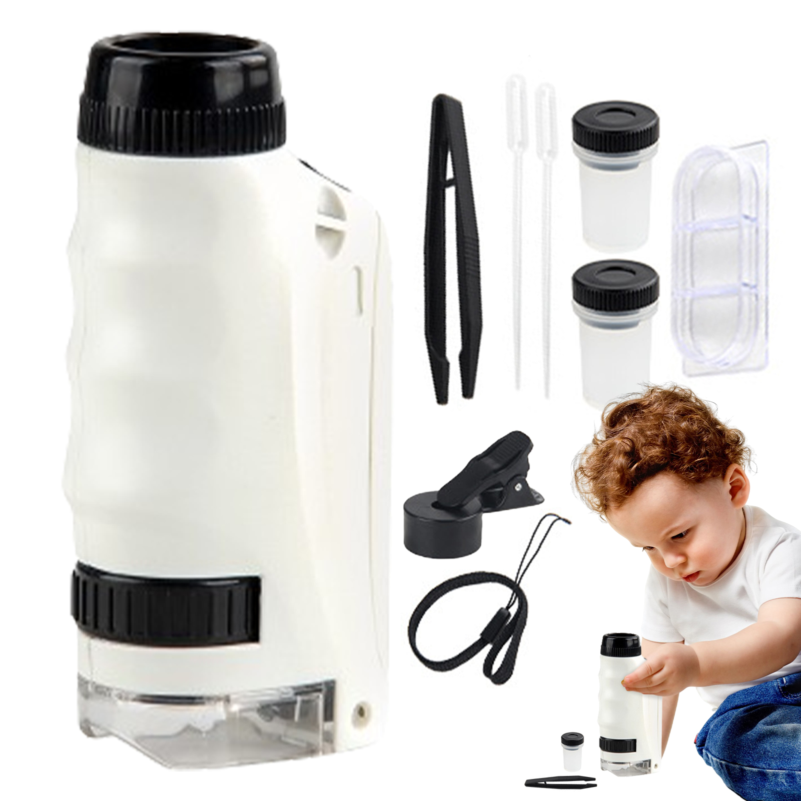 Kids Portable Monocular Micros - Kids Outdoor Microscope avis et prix