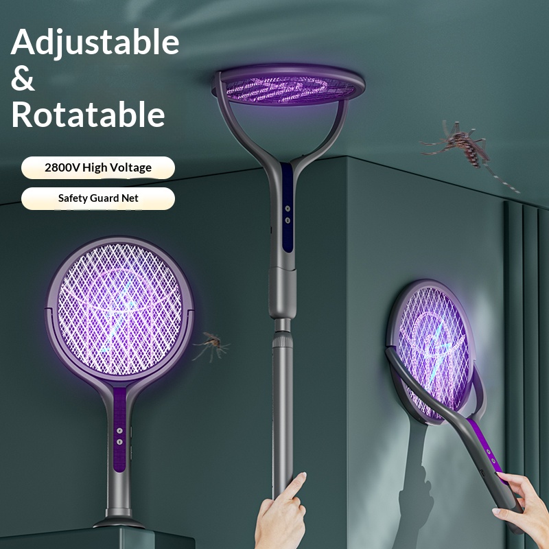 Rotating Head Bug Zapper Racke - Bug Catching Kit avis et prix