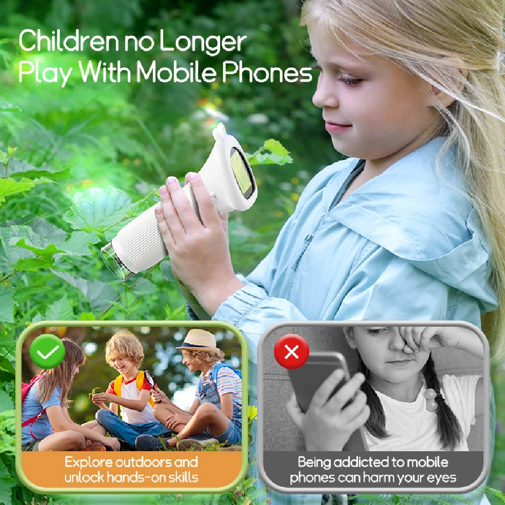 2.0 Inch Mini Pocket Microscop - Kids Outdoor Microscope avis et prix