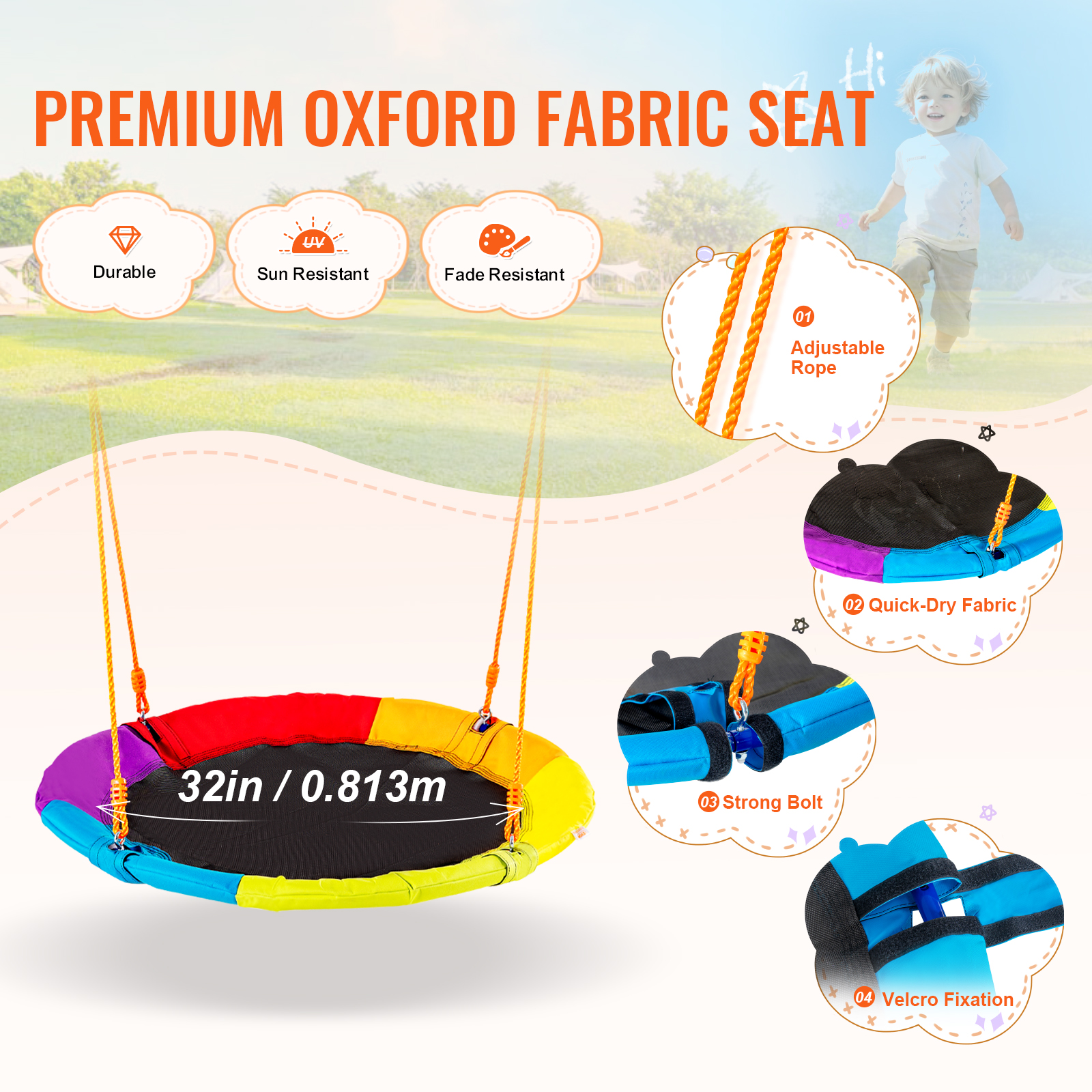 SucceBuy Swing Sets for Backya - Kids Outdoor Gear avis et prix