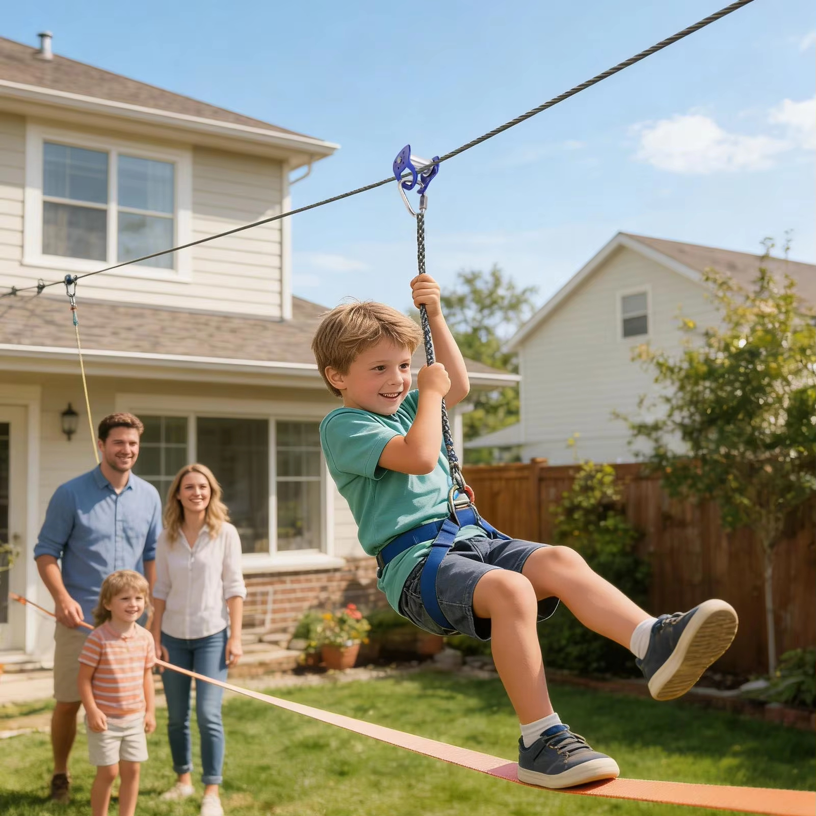 Outdoor 30 KN Zipline Pulley S - Kids Outdoor Furniture Set avis et prix