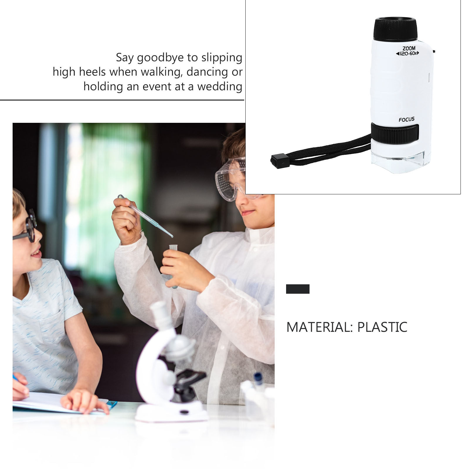 1Set Portable Kids Microscope  - Kids Outdoor Microscope avis et prix