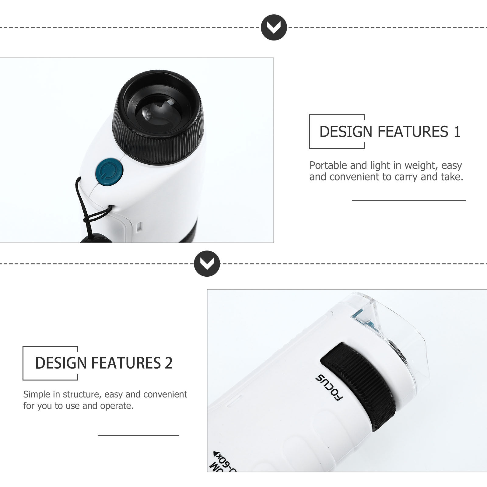 1Set Portable Kids Microscope  - Kids Outdoor Microscope avis et prix