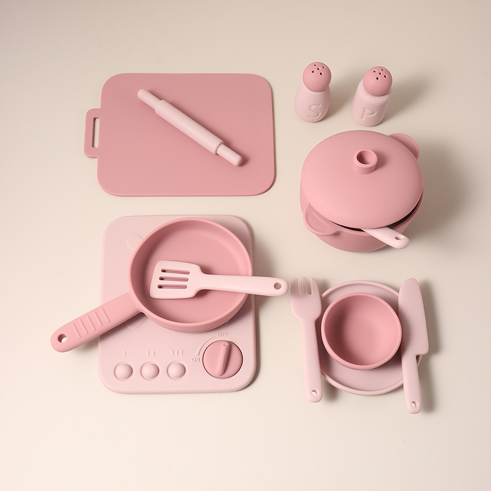 13 pcs set silicone cooking pl - Kids Outdoor Kitchen avis et prix