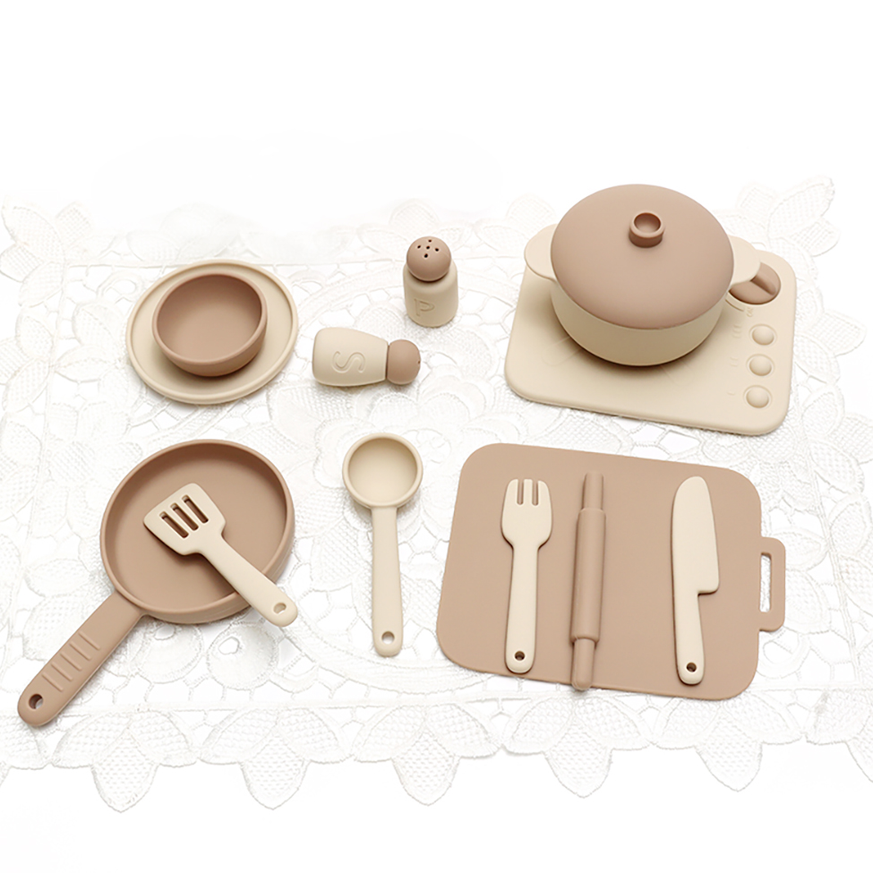 13 pcs set silicone cooking pl - Kids Outdoor Kitchen avis et prix