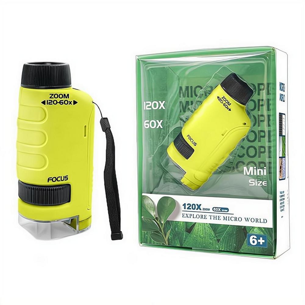 Pocket Microscope 60-120X With - Kids Outdoor Microscope avis et prix
