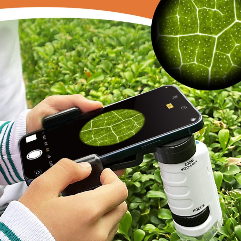 Pocket Microscope 60-120X With - Kids Outdoor Microscope avis et prix