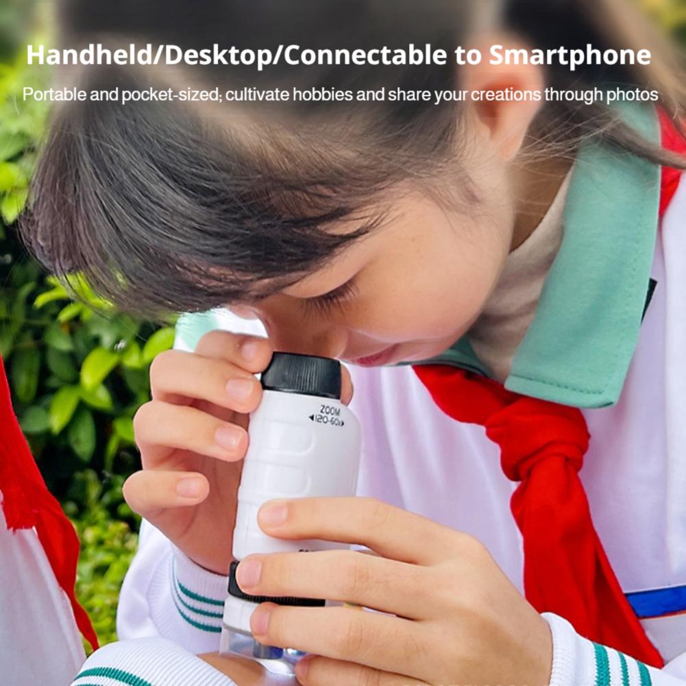 Pocket Microscope 60-120X With - Kids Outdoor Microscope avis et prix