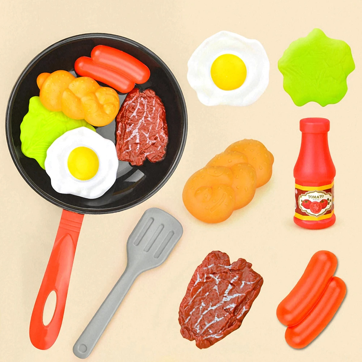 8PCS Kitchen Food Toys for Kid - Kids Outdoor Kitchen avis et prix