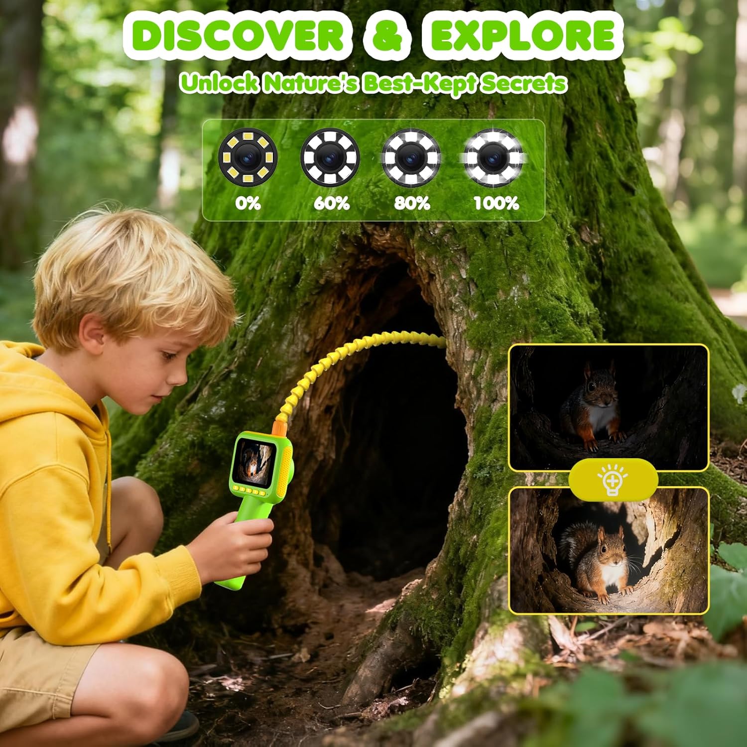 Endoscope for Kids, Borescope  - Bug Catching Kit avis et prix