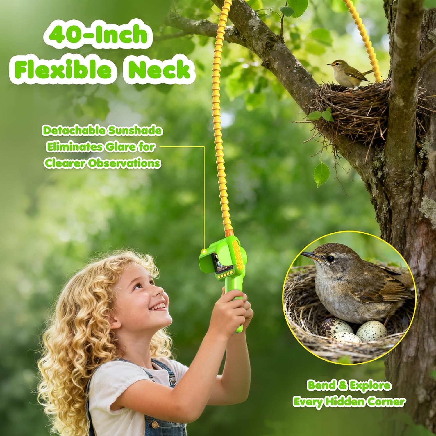 Endoscope for Kids, Borescope  - Bug Catching Kit avis et prix