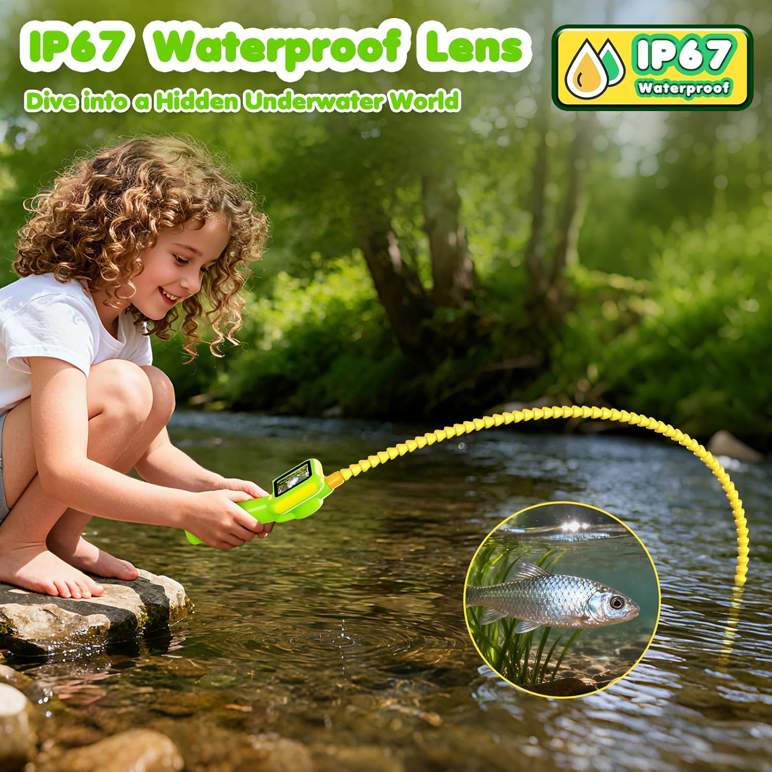 Endoscope for Kids, Borescope  - Bug Catching Kit avis et prix