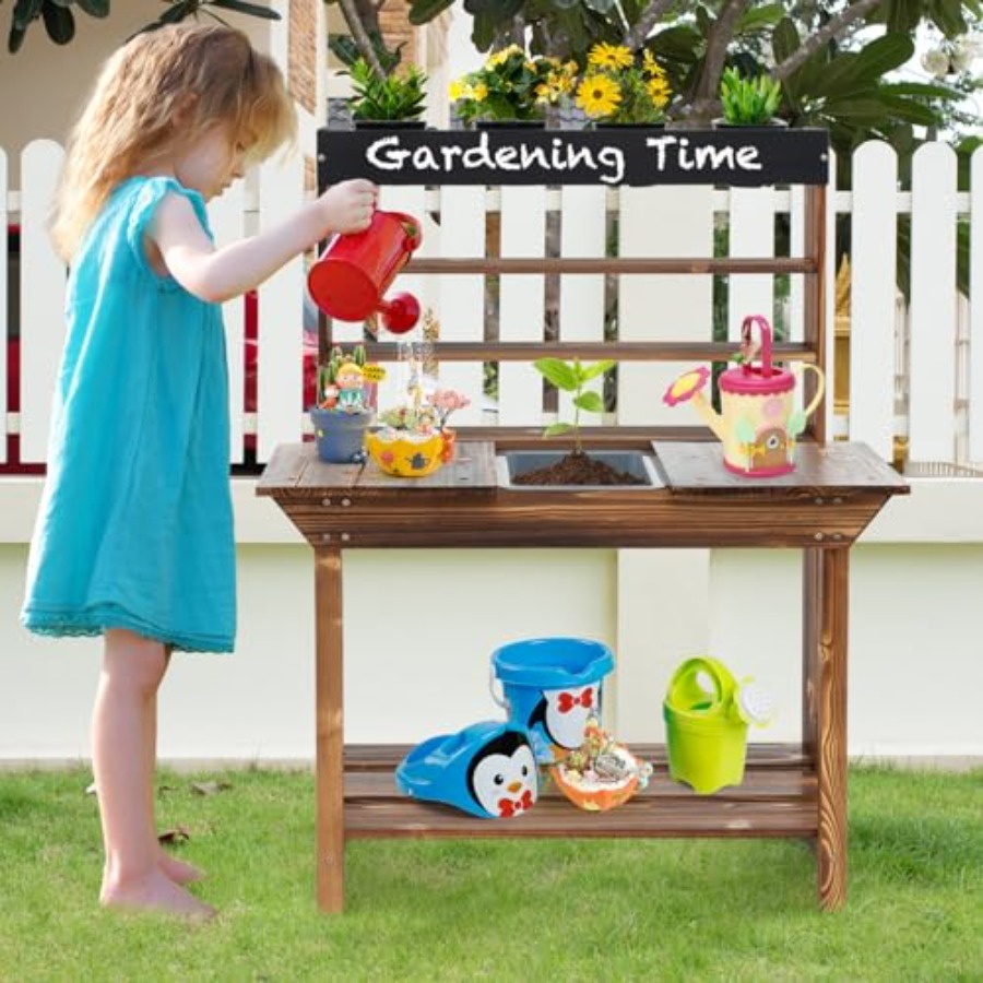 Outdoor kids potting bench for - Kids Outdoor Garden avis et prix