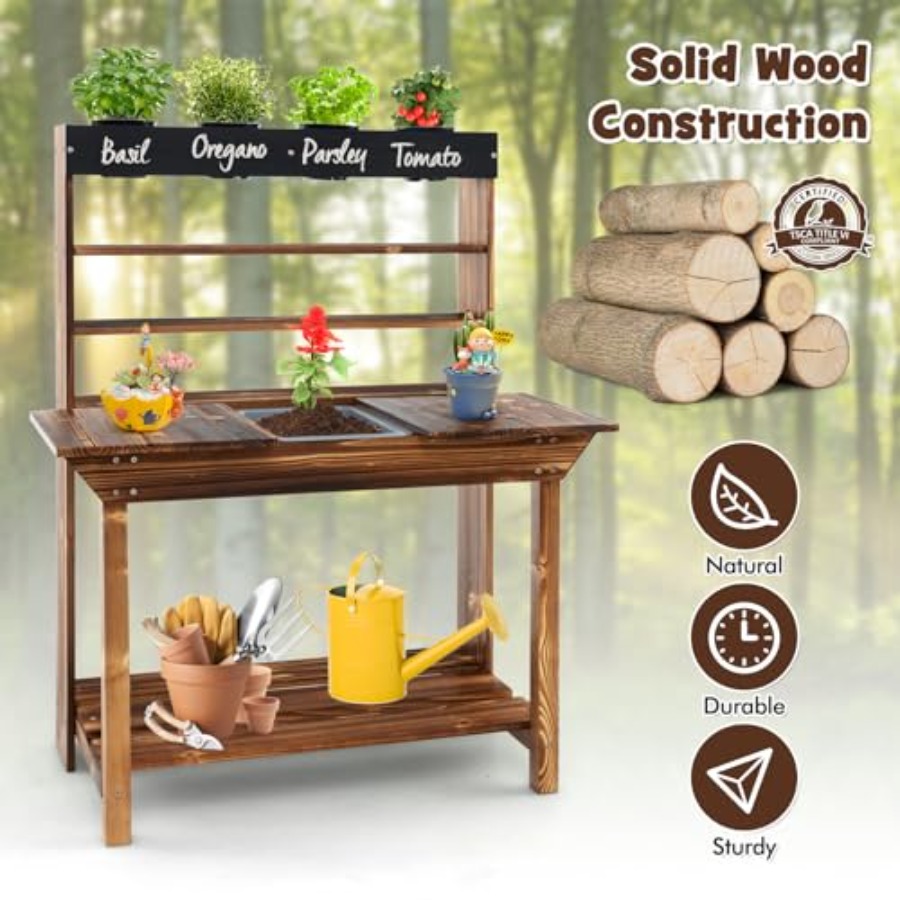 Outdoor kids potting bench for - Kids Outdoor Garden avis et prix