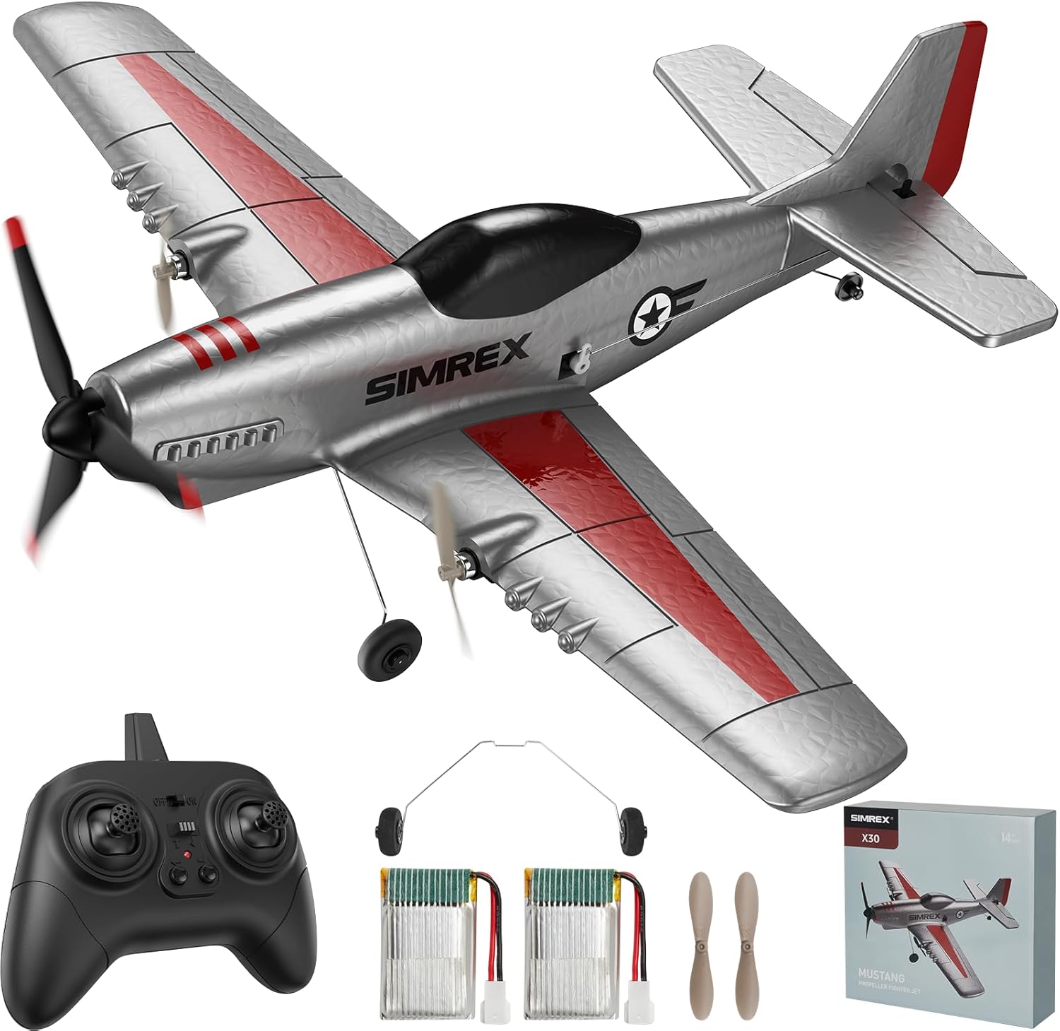 2.4GHz 3-Channel P51 Foam Glid - Kids Outdoor Gifts avis et prix