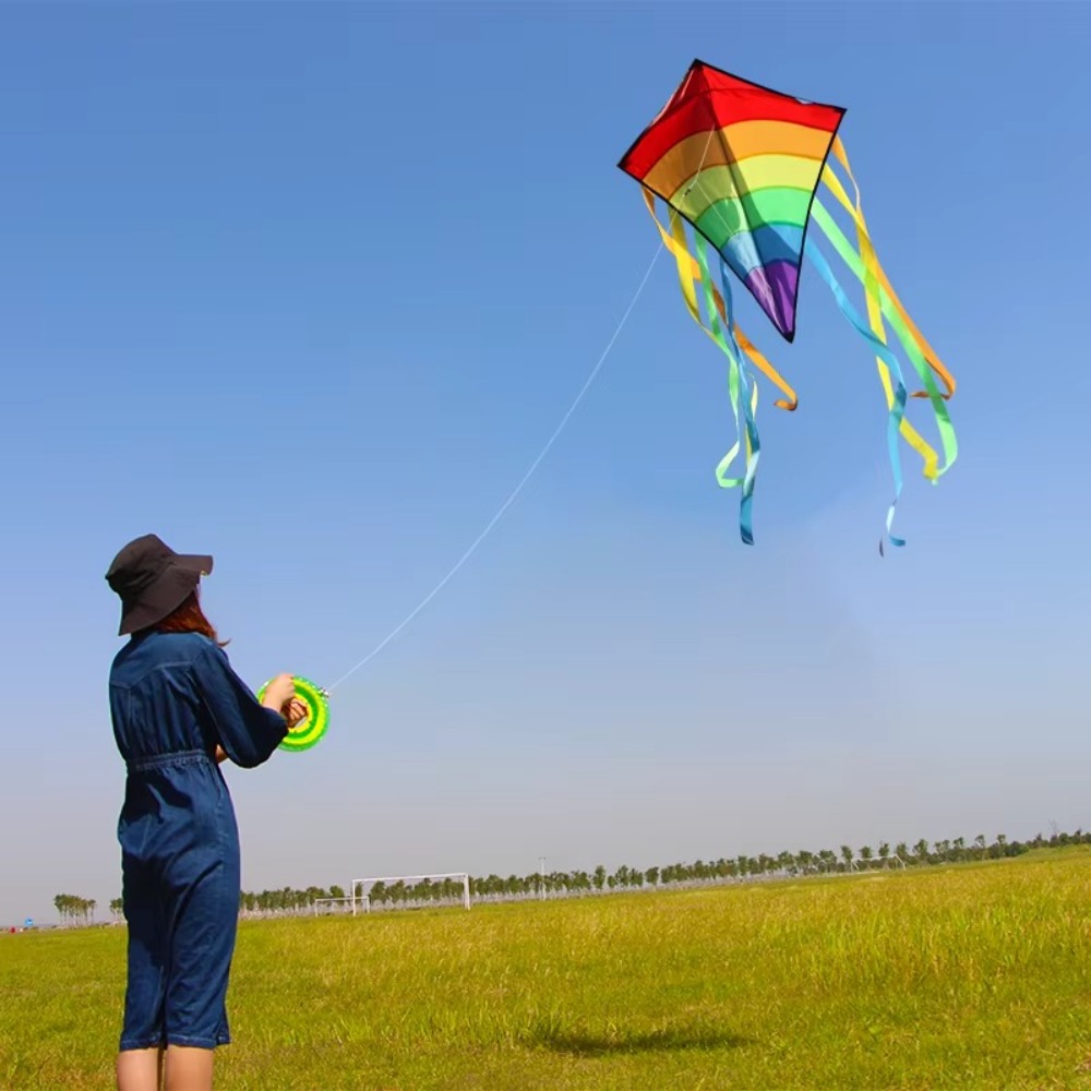 Easy To Fly Colorful Rainbow K - Kite Easy Fly Kids avis et prix