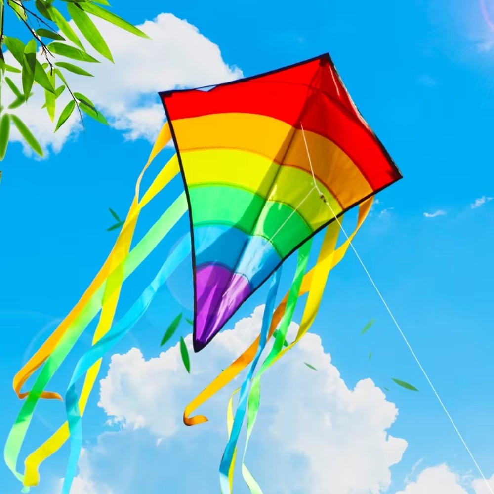 Easy To Fly Colorful Rainbow K - Kite Easy Fly Kids avis et prix