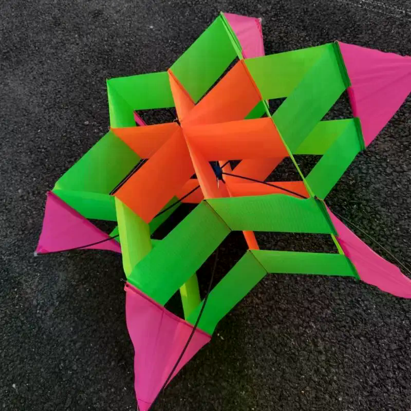 New Style 3D Plum Blossom Kid- - Kite Easy Fly Kids avis et prix