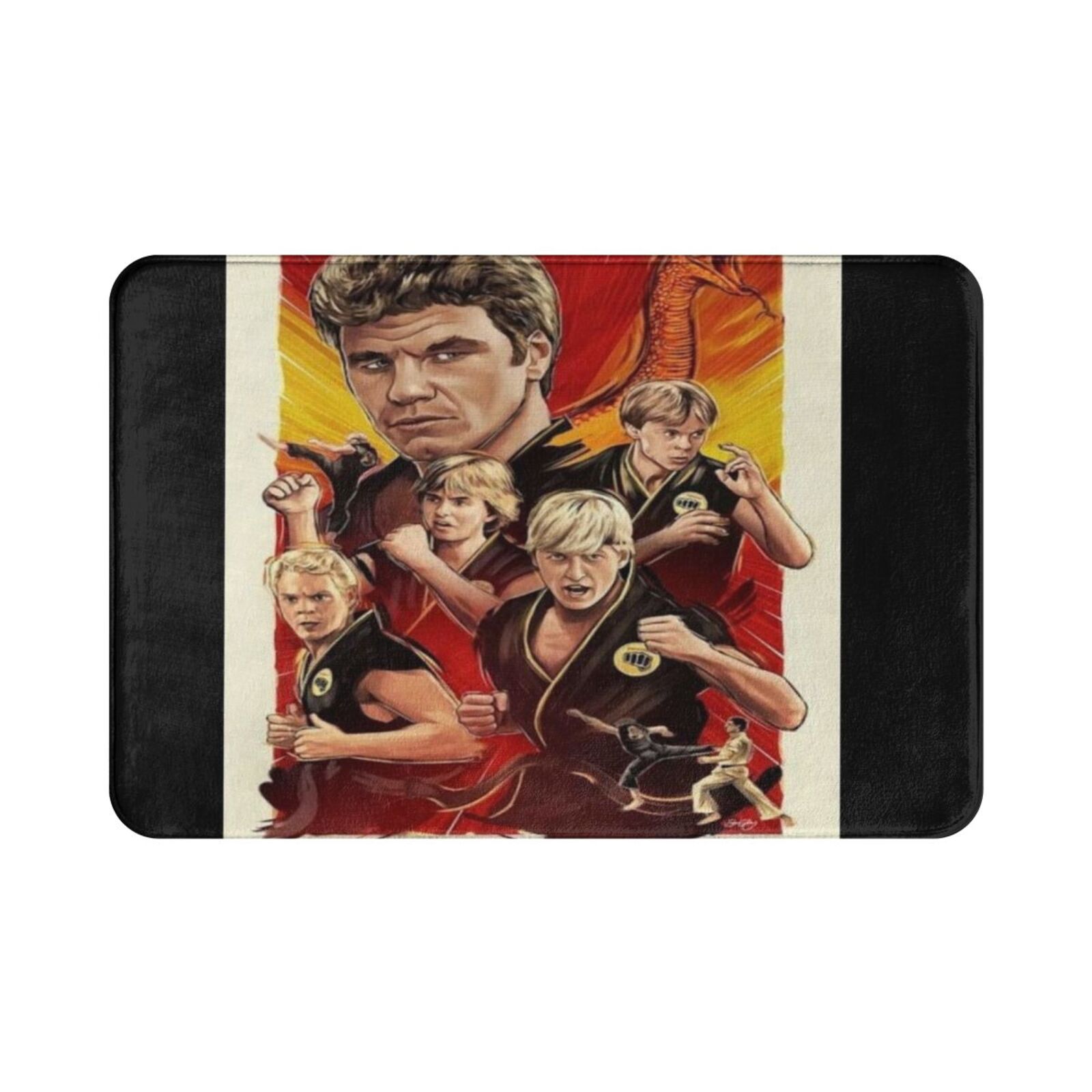 80s Martial Arts Movie Carpet  - Kids Outdoor Floor Cushions avis et prix