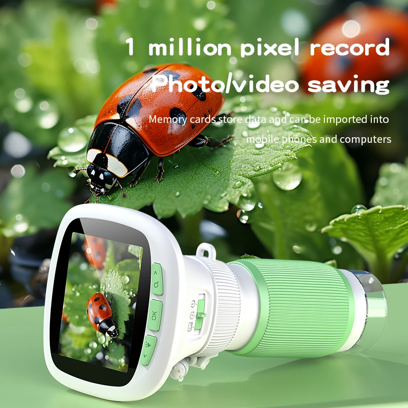 Kids Handheld Microscope with  - Kids Outdoor Microscope avis et prix