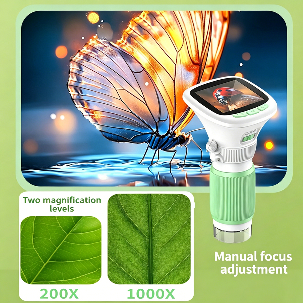 Kids Handheld Microscope with  - Kids Outdoor Microscope avis et prix