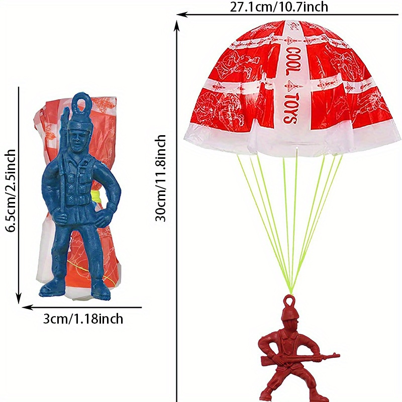 10/100pcs Parachute Toys for K - Kids Outdoor Games Ideas avis et prix
