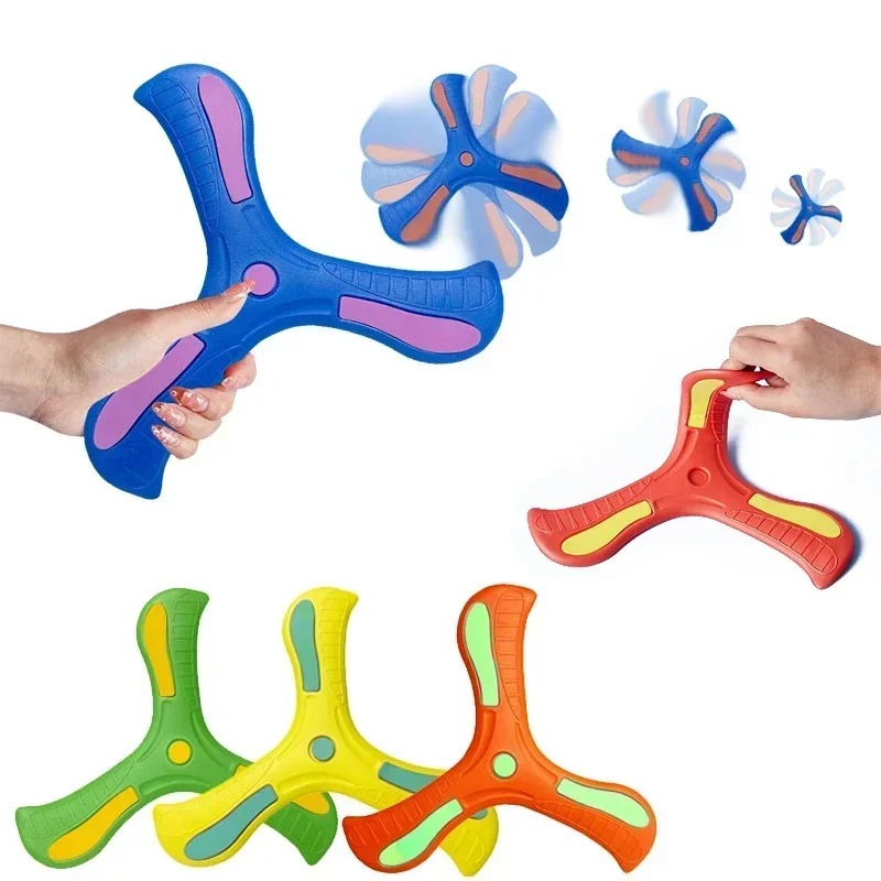 Children Boomerang Soft Three- - Outdoor Toys For Kids avis et prix