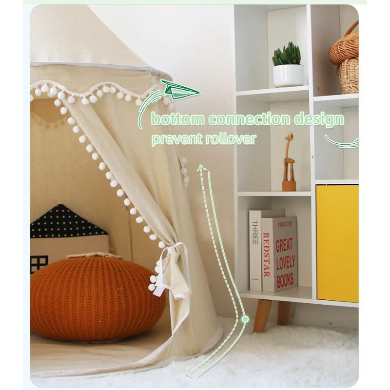 Folding Toy Tent Children Play - Kids Outdoor Teepee avis et prix