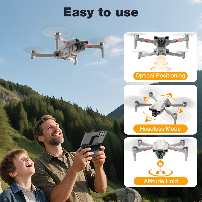 NEW Hot L017 Pro Drone Brushle - Kids Outdoor Toy Storage avis et prix