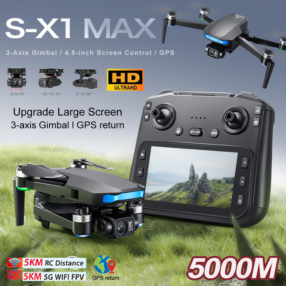 New S-X1 MAX Drone GPS 8K Prof - Kids Outdoor Toy Storage avis et prix