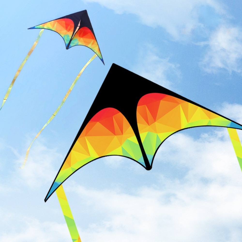 Double-tailed Large Delta Kite - Kite Easy Fly Kids avis et prix