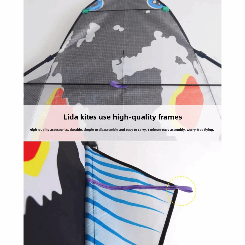 New Easy To Fly Large Fish Kit - Kite Easy Fly Kids avis et prix