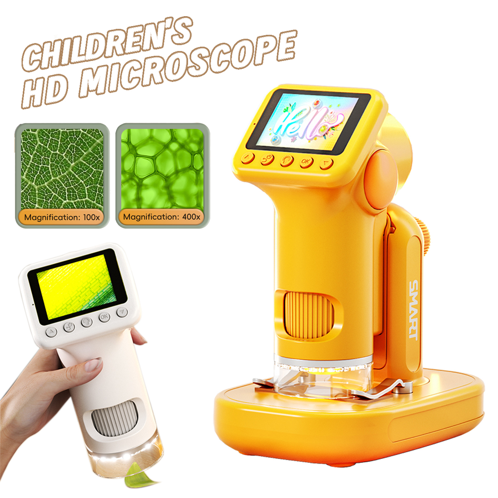 Handheld Microscope 2 Inch Scr - Kids Outdoor Microscope avis et prix