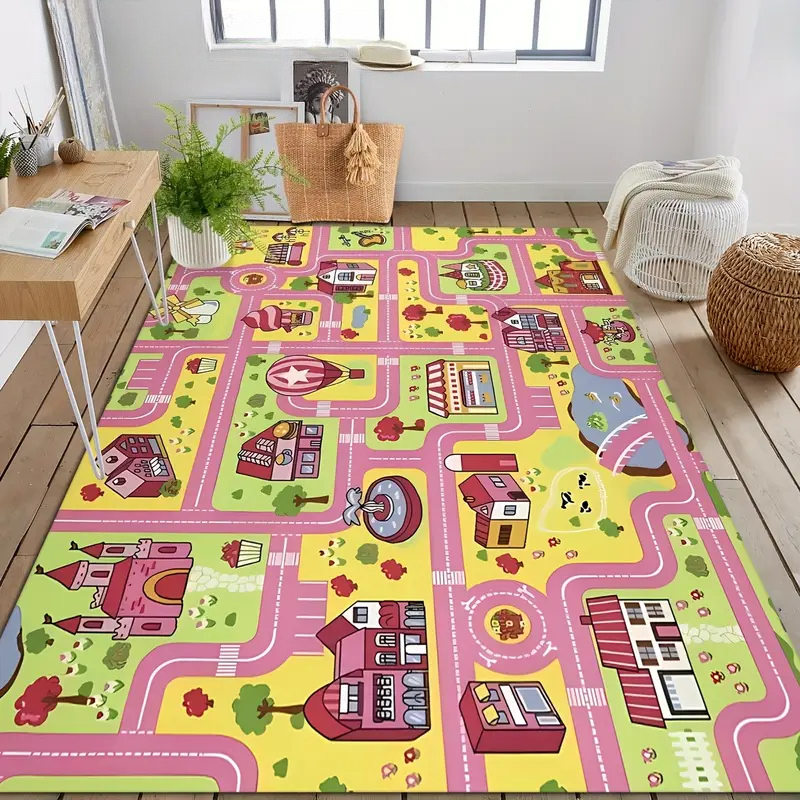 Pink City Carpet for Girls Roo - Kids Outdoor Games Ideas avis et prix