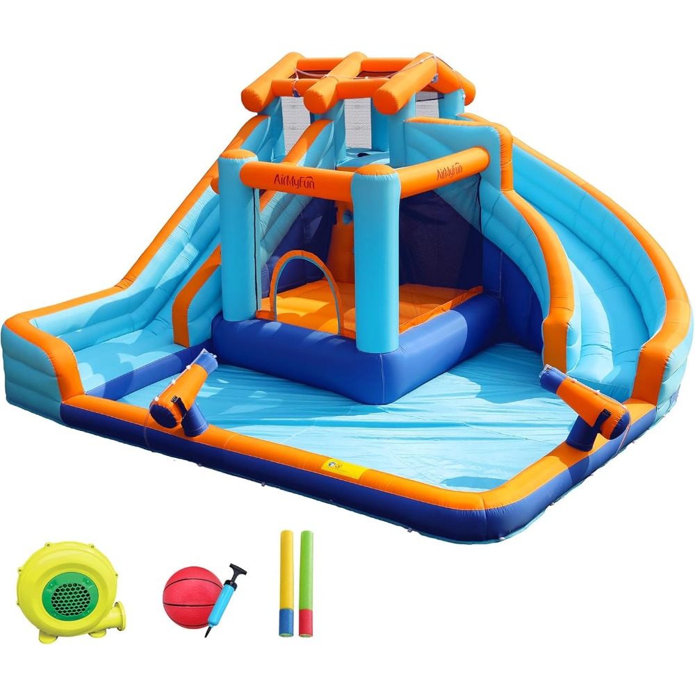 Large Water Slide Bounce House - Kids Outdoor Water Play avis et prix