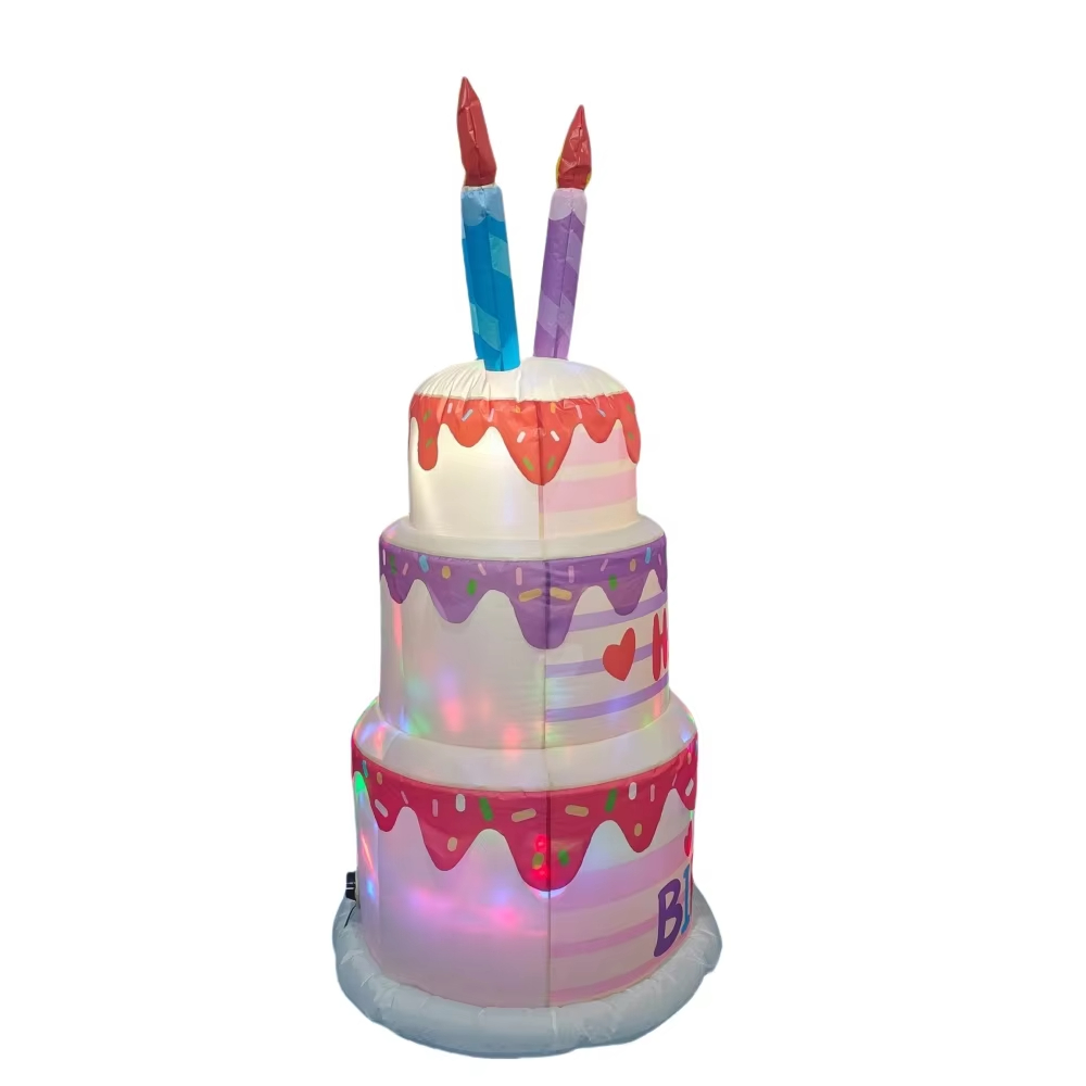 1.8M Inflatable Birthday Cake  - Kids Outdoor Gifts avis et prix