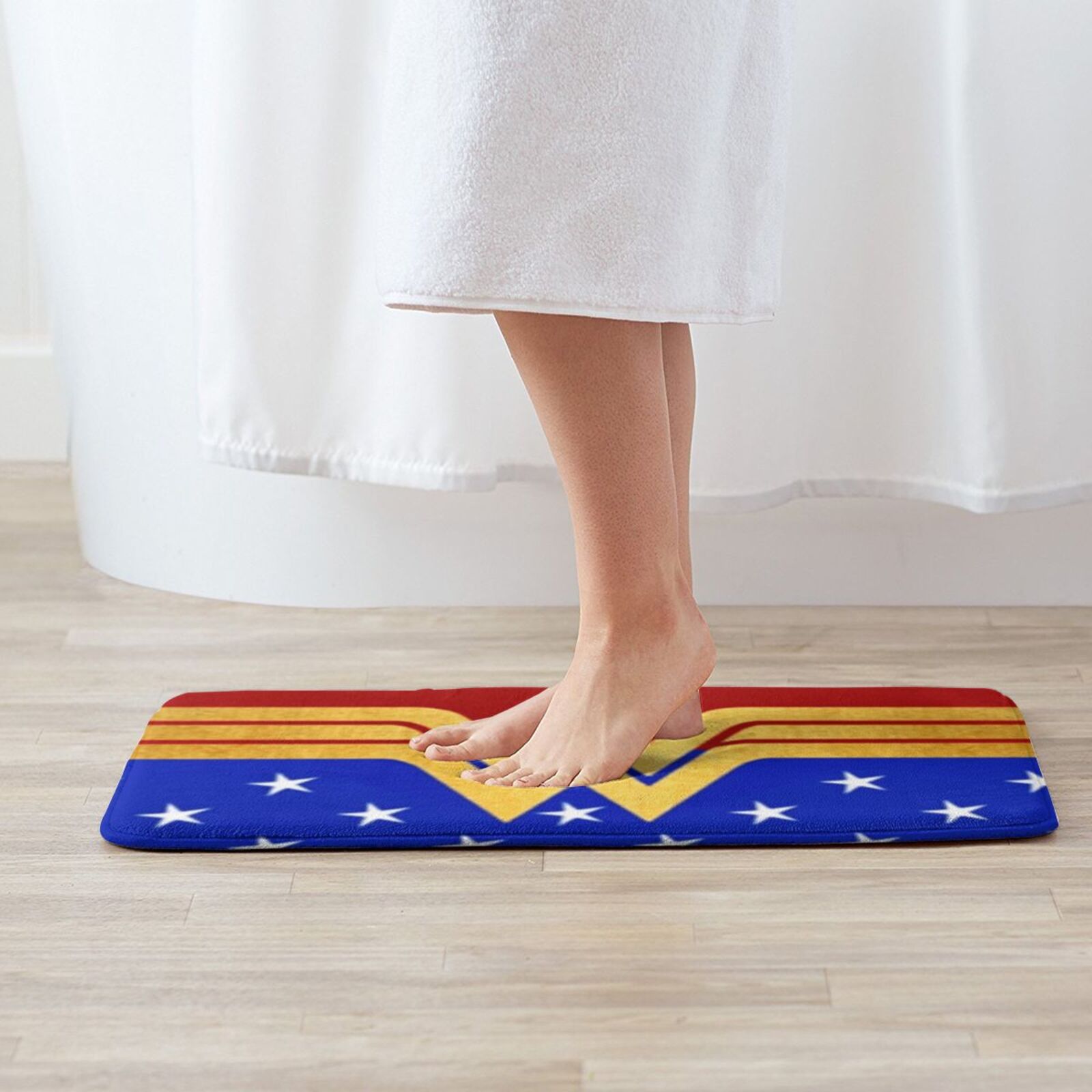 Golden Retro Wonder Womn Comic - Kids Outdoor Floor Cushions avis et prix